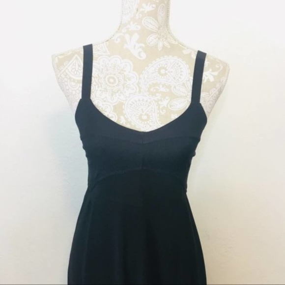 Elizabeth & James Black Maxi Dress Sz. 0 - Picture 4 of 7